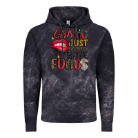 Cloud Black girls just wanna have funds Vintage Hoodie - JahusDesignShop