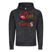 Vintage Black girls just wanna have funds Vintage Hoodie - JahusDesignShop