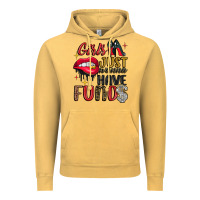 Vintage Mustard girls just wanna have funds Vintage Hoodie - JahusDesignShop