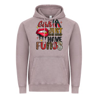 Vintage Zinc girls just wanna have funds Vintage Hoodie - JahusDesignShop