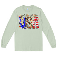 Matcha god bless the usa Long Sleeve Tee - RacoonDesign
