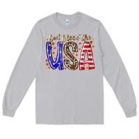 Moon Dust god bless the usa Long Sleeve Tee - RacoonDesign
