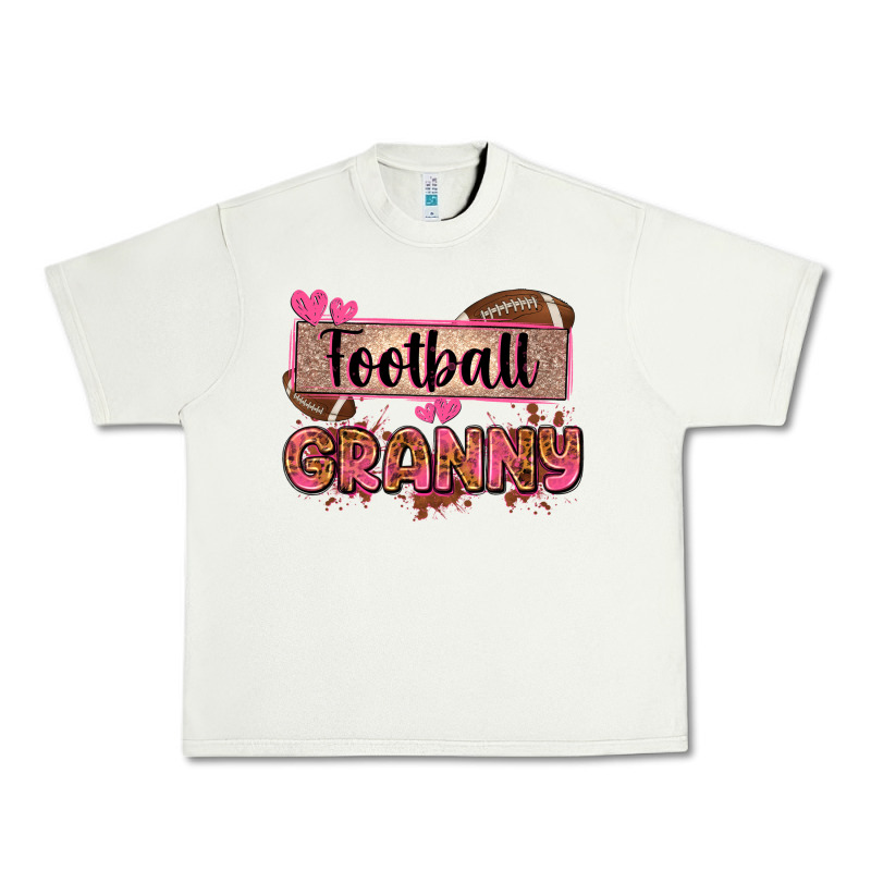 Football Granny With Leopard Urban Heavy Tee by Zillion Design Studio | Teevron