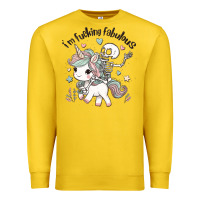 Lemon i'm fucking fabulous Premium Sweatshirt - MaliasSmallBusiness