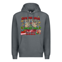 Rock deck the halls and not your family Premium Hoodie - MaliasSmallBusiness