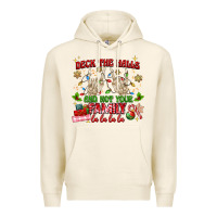 Tofu deck the halls and not your family Premium Hoodie - MaliasSmallBusiness