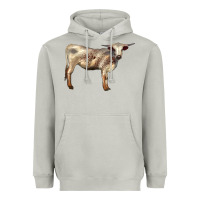 Moon Dust Texas Longhorn Heifer Heavyweight Hoodie - LillyAllenDesigns
