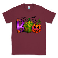 Burgundy boo halloween Classic Tee - RacoonDesign