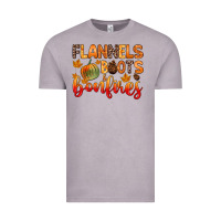 Vintage Zinc flannels boots and bonfires Vintage Tee - Zillion Design Studio