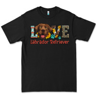 Black love labrador retriever Premium Tee - Artiststas