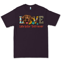 Plum love labrador retriever Premium Tee - Artiststas