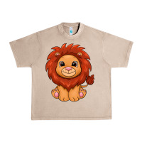 French Oak lion Urban Heavy Tee - texasbilliewilder