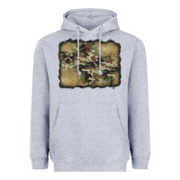 Heather Grey camouflage glitter background Heavyweight Hoodie - Jasminsmagicworld