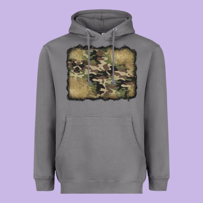 Camouflage Glitter Background Heavyweight Hoodie Designed By Jasminsmagicworld