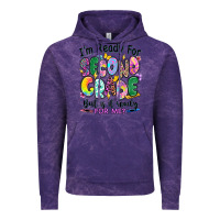 Cloud Purple I'm ready for second grade but is it ready for me Vintage Hoodie - RanaPortraitStore