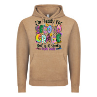 Vintage Coffee I'm ready for second grade but is it ready for me Vintage Hoodie - RanaPortraitStore