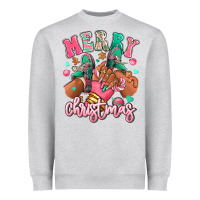 Heather Grey pink merry christmas black girl sneakers Heavyweight Sweatshirt - RanaPortraitStore