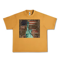 Peanut Butter statue of liberty tumbler Urban Heavy Tee - BarkalooDesign