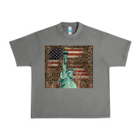 Tornado statue of liberty tumbler Urban Heavy Tee - BarkalooDesign