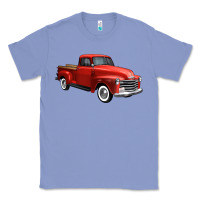 Colony Blue western red truck right 34 view 1 Classic Tee - FaDigitalArtStudio