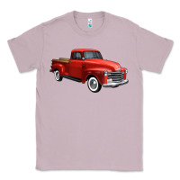 Lilac western red truck right 34 view 1 Classic Tee - FaDigitalArtStudio