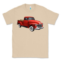 Mushroom western red truck right 34 view 1 Classic Tee - FaDigitalArtStudio