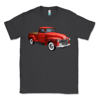 Smoke western red truck right 34 view 1 Classic Tee - FaDigitalArtStudio
