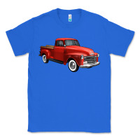 True Royal western red truck right 34 view 1 Classic Tee - FaDigitalArtStudio
