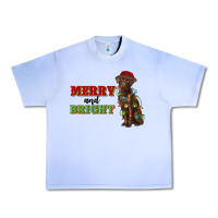 Grape Ice merry and bright labrador Urban Heavy Tee - RanaPortraitStore