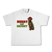Lunar Rock merry and bright labrador Urban Heavy Tee - RanaPortraitStore