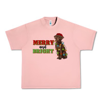Salmon merry and bright labrador Urban Heavy Tee - RanaPortraitStore