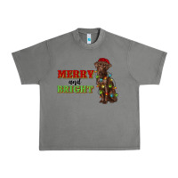 Tornado merry and bright labrador Urban Heavy Tee - RanaPortraitStore