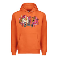 Carrot Santa Baby Pink Christmas Premium Hoodie - MaliasSmallBusiness