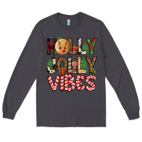 Smoke holly jolly vibes Long Sleeve Tee - FaDigitalArtStudio