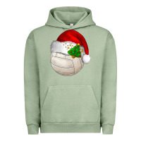 Pigment Oil Green Christmas sports Urban Hoodie - BarkalooDesign