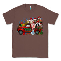 Chestnut christmas farm animals truck Classic Tee - RacoonDesign