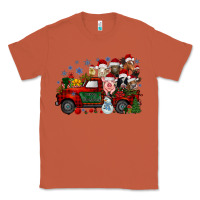 Copper christmas farm animals truck Classic Tee - RacoonDesign