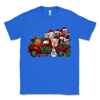 True Royal christmas farm animals truck Classic Tee - RacoonDesign