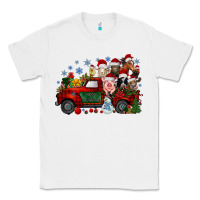 White christmas farm animals truck Classic Tee - RacoonDesign