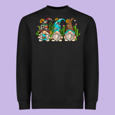 Cactus Gnomes Heavyweight Sweatshirt Designed By Zillion Design Studio