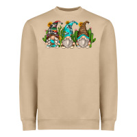 Mushroom cactus gnomes Heavyweight Sweatshirt - Zillion Design Studio