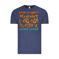 Vintage Denim boots flannels bonfires leggins football Vintage Tee - Zillion Design Studio