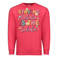 Cardinal staying delulu is the solulu Premium Sweatshirt - MaliasSmallBusiness