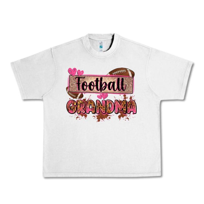 Football Grandma With Leopard Urban Heavy Tee by Zillion Design Studio | Teevron