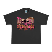 Pigment Black football grandma with leopard Urban Heavy Tee - Zillion Design Studio