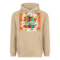 Mushroom blessed pumpkin Heavyweight Hoodie - NancyCooperArtShop