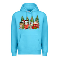 Ocean Blue christmas vacation you serious clark coffee Premium Hoodie - MaliasSmallBusiness