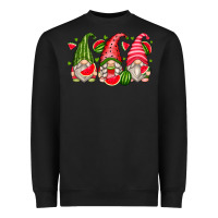 Black watermelon gnomes Heavyweight Sweatshirt - Zillion Design Studio