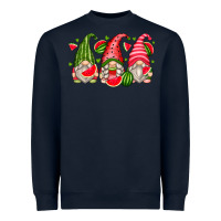Navy watermelon gnomes Heavyweight Sweatshirt - Zillion Design Studio