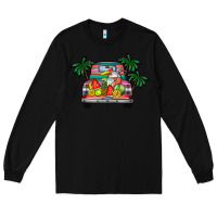 Black summer truck Long Sleeve Tee - CowhideDigitalArt